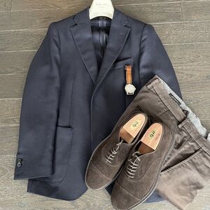LBM 1911 Navy Wool Blazer